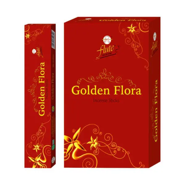 FLUTE GOLDEN FLORA RECT-15