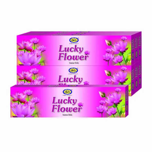 LUCKY FLOWER - RECT- 10 Pks