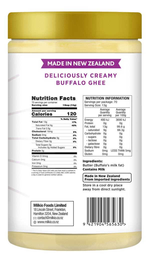 MILKIO BUFFALO GHEE1 LX 6 JARS