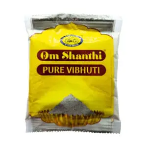 OM SHANTHI VIBHUTI 40g X36 DOZ