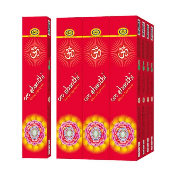 OM SHANTHI RECT-12 PK X 25 PKS