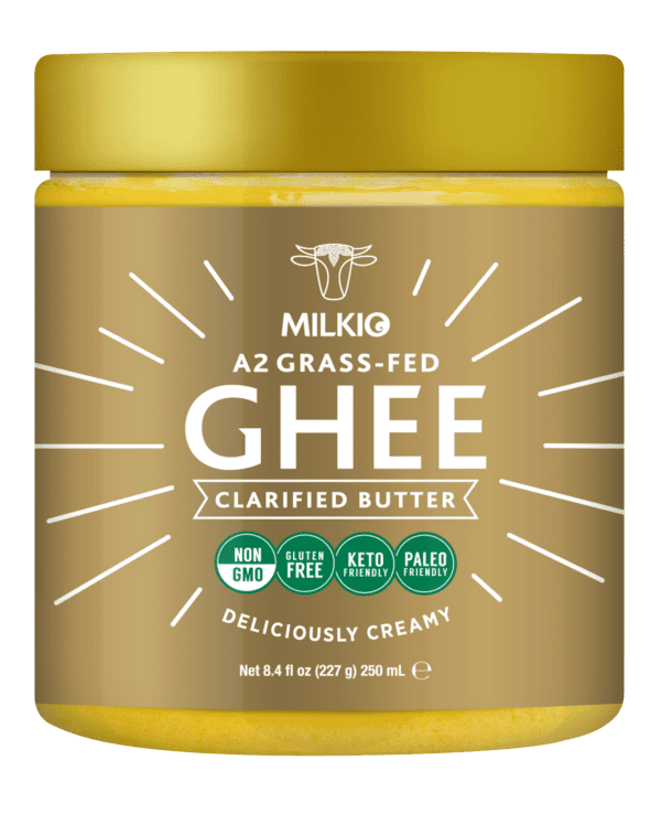 MILKIO A2 GHEE 250ML X 24 JARS