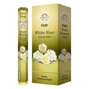 FLUTE WHITE ROSE HEXA-20