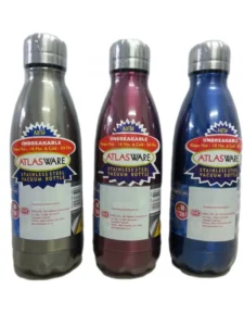 ATLAS VAC BOTLE BLK 350MLx12