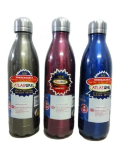 ATLAS VAC BOTLE BLK 500 MLx12